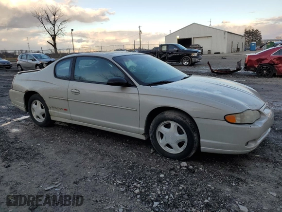 2003 Chevrolet Monte Carlo SS with VIN 2G1WX12K439347599, listed as a Copart auction lot 81185524 with 90,738 mi miles and Clean Title. Bid and sale history available at carsss.com. Image 4.