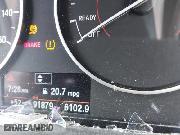 2015 BMW 2 Series 228i with VIN WBA1F5C59FVW98205, listed as a IAAI auction lot 41722804 with 91,879 mi miles. Bid and sale history available at carsss.com. Image 7.