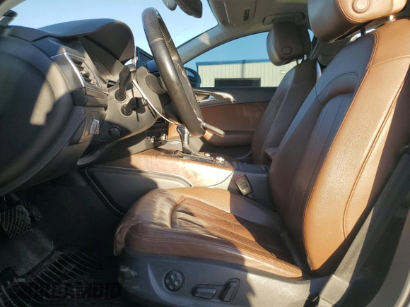 2014 Audi A6 3.0T Prestige with VIN WAUHGAFC1EN037698, listed as a Copart auction lot 45731955 with 128,050 mi miles and Clean Title. Bid and sale history available at carsss.com. Image 7.