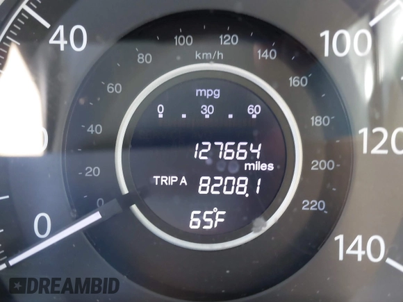 2014 Honda CR-V LX with VIN 2HKRM4H3XEH621242, listed as a IAAI auction lot 41734669 with 127,664 mi miles. Bid and sale history available at carsss.com. Image 15.