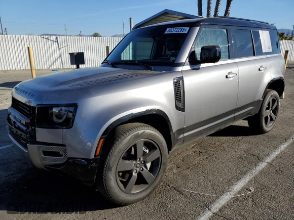 2023 Land Rover Defender X-Dynamic SE with VIN SALE27EU7P2225740, listed as a Copart auction lot 88372285 with 13,408 mi miles and Salvage Title. Bid and sale history available at DreamBid. Image 1.