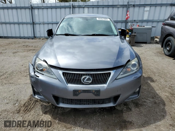 2012 Lexus IS 350 with VIN JTHCE5C23C5002775, listed as a Copart auction lot 48467885 with Not provided miles and Clean title. Bid and sale history available at DreamBid. Image 5.