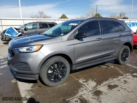2022 Ford Edge SE with VIN 2FMPK4G94NBB00592, listed as a Copart auction lot 47573105 with 36,549 mi miles and Salvage Title. Bid and sale history available at carsss.com. Image 1.