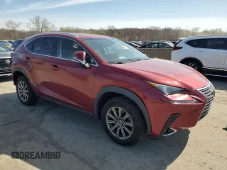 2019 Lexus NX with VIN JTJBARBZ5K2189772, listed as a Copart auction lot 53611175 with 56,739 mi miles and Salvage Title. Bid and sale history available at carsss.com. Image 4.