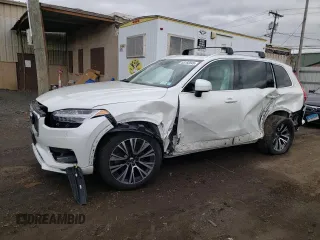 2021 Volvo XC90 Momentum with VIN YV4A22PKXM1730495, listed as a Copart auction lot 53193545 with 54,856 mi miles and Salvage Title. Bid and sale history available at carsss.com. Image 1.