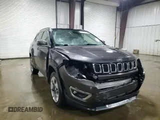 2018 Jeep Compass Limited with VIN 3C4NJDCB4JT262566, listed as a Copart auction lot 51823345 with 114,513 mi miles and Salvage Title. Bid and sale history available at carsss.com. Image 14.