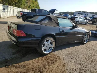 2001 Mercedes-Benz SL-Class with VIN WDBFA68FX1F196609, listed as a Copart auction lot 76124154 with 49,809 mi miles and Salvage Title. Bid and sale history available at carsss.com. Image 3.