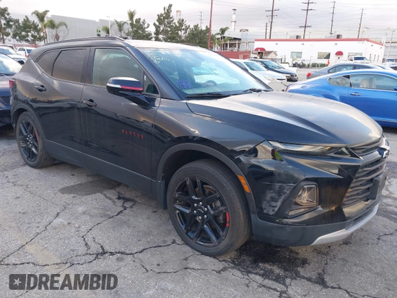 2020 Chevrolet Blazer LT with VIN 3GNKBCRS6LS644955, listed as a IAAI auction lot 41593728 with 59,729 mi miles and . Bid and sale history available at DreamBid. Image 1.