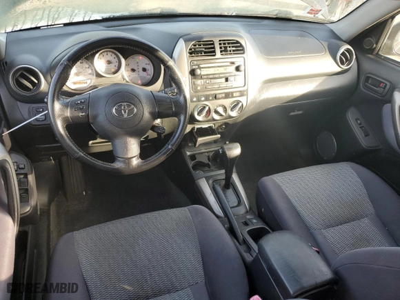 2005 Toyota RAV4 with VIN JTEGD20V550055475, listed as a Copart auction lot 45738985 with 195,289 mi miles and Salvage Title. Bid and sale history available at carsss.com. Image 8.