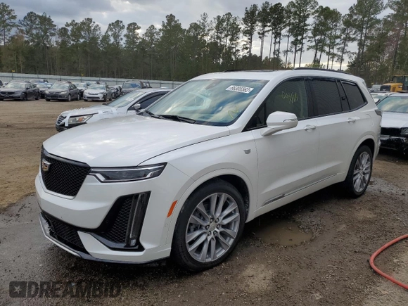 2021 Cadillac XT6 AWD Sport z VIN 1GYKPHRS4MZ209583, wystawiony jako Copart lot #66305562 z przebiegiem 19 570 mil mil oraz . Historia ofert i sprzedaży dostępna na DreamBid. Obrazek 2.