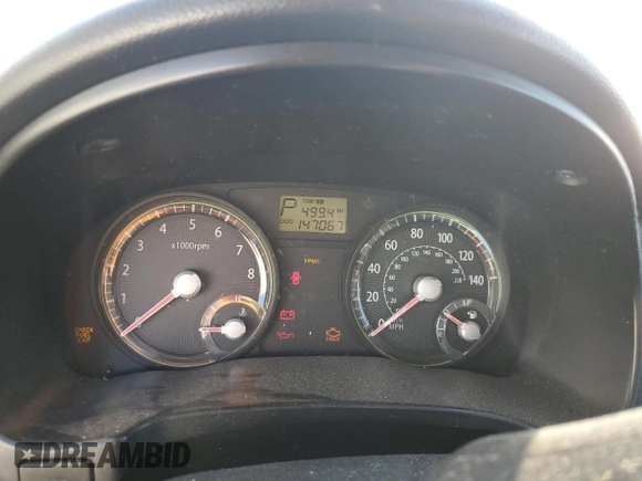 2008 Kia Rio LX with VIN KNADE163986345138, listed as a Copart auction lot 43580185 with 147,067 mi miles and Non Repairable. Bid and sale history available at carsss.com. Image 9.