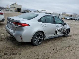 2021 Toyota Corolla SE with VIN 5YFS4MCE7MP065113, listed as a Copart auction lot 86147264 with 51,769 mi miles and Clean Title. Bid and sale history available at carsss.com. Image 3.
