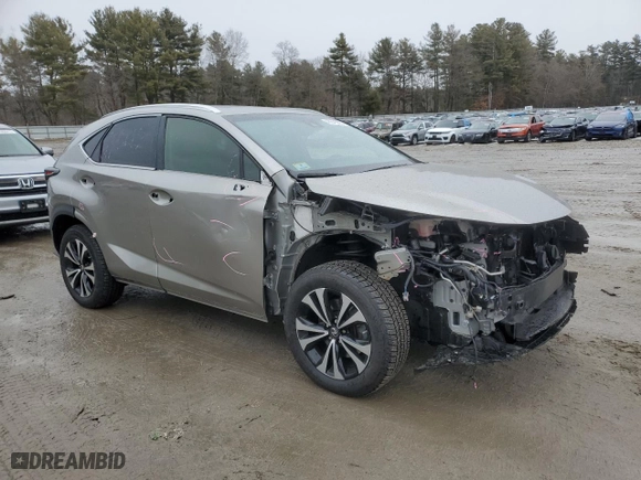 2018 Lexus NX with VIN JTJBARBZXJ2162940, listed as a Copart auction lot 46841905 with 42,808 mi miles and Salvage Title. Bid and sale history available at carsss.com. Image 4.