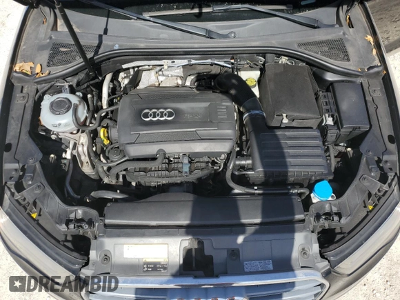 2015 Audi A3 1.8T Premium with VIN WAUACGFF8F1065842, listed as a Copart auction lot 48199855 with 91,401 mi miles and Salvage Title. Bid and sale history available at carsss.com. Image 11.