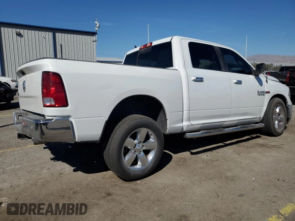 2018 Ram 1500 Big Horn with VIN 1C6RR6LM8JS226007, listed as a Copart auction lot 47808405 with 86,329 mi miles and Salvage Title. Bid and sale history available at carsss.com. Image 3.