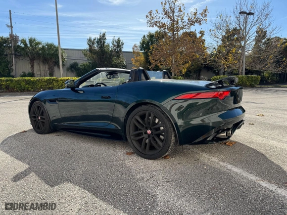 2017 Jaguar F-TYPE R with VIN SAJWJ6HL5HMK43530, listed as a Copart auction lot 36754854 with 16,614 mi miles. Bid and sale history available at carsss.com. Image 3.