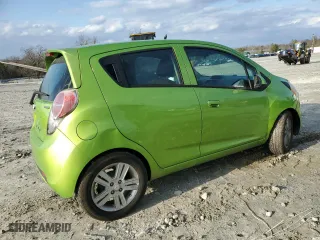 2014 Chevrolet Spark LS with VIN KL8CB6S99EC501277, listed as a Copart auction lot 43876035 with 141,961 mi miles and Clean Title. Bid and sale history available at carsss.com. Image 3.