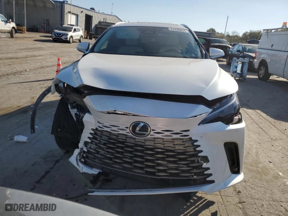 2024 Lexus RX with VIN JTJCHMAA2R2012783, listed as a Copart auction lot 77438054 with 10530 miles and Salvage Title. Bid and sale history available at carsss.com. Image 5.