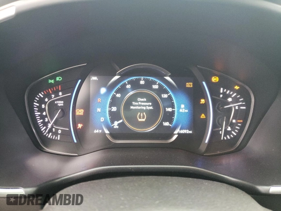 2020 Hyundai Santa Fe SEL with VIN 5NMS33AD4LH186679, listed as a Copart auction lot 39589543 with 16,092 mi miles and . Bid and sale history available at DreamBid. Image 9.
