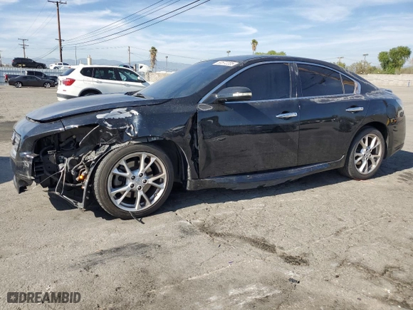 2012 Nissan Maxima 3.5 S w/Limited Edition Pkg with VIN 1N4AA5AP2CC829557, listed as a Copart auction lot 50572205 with 153,372 mi miles and Salvage Title. Bid and sale history available at carsss.com. Image 1.