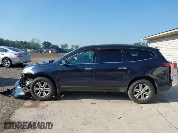 2015 Chevrolet Traverse LT with VIN 1GNKVHKD8FJ385472, listed as a IAAI auction lot 42630555 with 156,648 mi miles and . Bid and sale history available at DreamBid. Image 15.