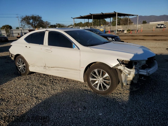 2017 Acura TLX w/Technology Pkg with VIN 19UUB1F58HA001182, listed as a Copart auction lot 47026505 with 137,169 mi miles and Salvage Title. Bid and sale history available at carsss.com. Image 4.