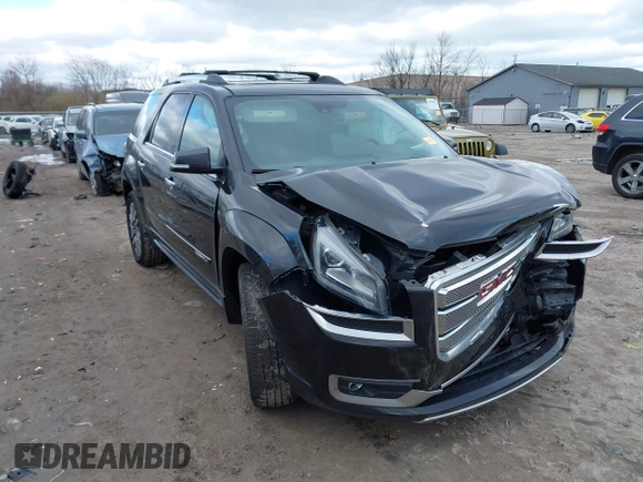 2014 GMC Acadia Denali with VIN 1GKKVTKD8EJ205759, listed as a IAAI auction lot 41952652 with 153,538 mi miles and . Bid and sale history available at carsss.com. Image 1.