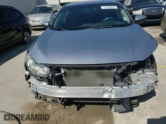 2016 Honda Civic Sedan LX with VIN 19XFC2F52GE046544, listed as a Copart auction lot 51968855 with 164,235 mi miles and Salvage Title. Bid and sale history available at carsss.com. Image 14.