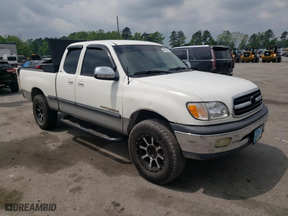 2002 Toyota Tundra SR5 with VIN 5TBRT34142S257156, listed as a Copart auction lot 54251415 with 374,915 mi miles and Clean Title. Bid and sale history available at carsss.com. Image 4.