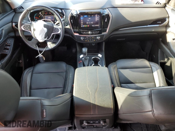 2021 Chevrolet Traverse RS with VIN 1GNERJKW2MJ173710, listed as a Copart auction lot 50771585 with 36,490 mi miles and Salvage Title. Bid and sale history available at carsss.com. Image 8.