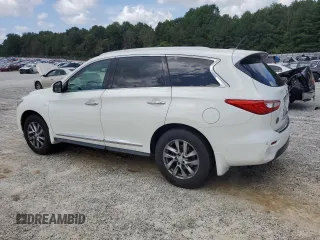 2015 Infiniti QX60 z VIN 5N1AL0MMXFC516202, wystawiony jako Copart lot #61034825 z przebiegiem 131 582 mil mil oraz Czysty tytuł • Clean title. Historia ofert i sprzedaży dostępna na DreamBid. Obrazek 2.
