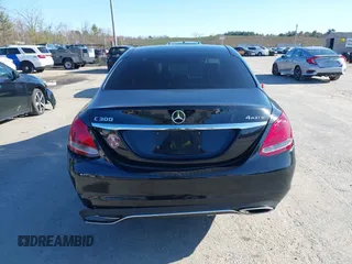 2018 Mercedes-Benz C 300 with VIN WDDWF4KB3JR349672, listed as a IAAI auction lot 42001121 with 76,496 mi miles and . Bid and sale history available at DreamBid. Image 16.