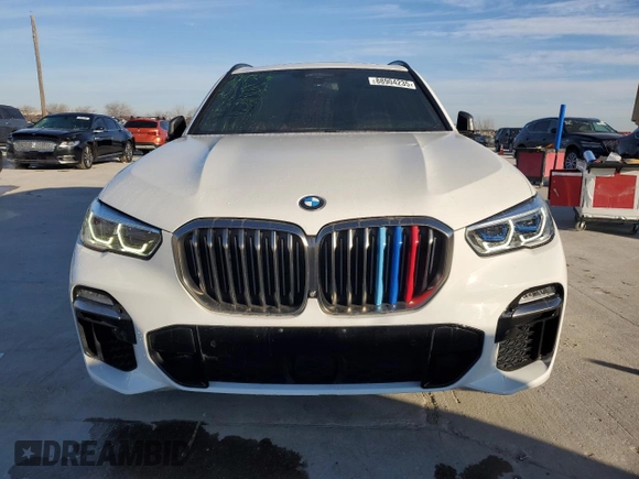 2020 BMW X5 M50i with VIN 5UXJU4C01LLE45993, listed as a Copart auction lot 88904235 with 64,841 mi miles and Salvage Title. Bid and sale history available at DreamBid. Image 5.