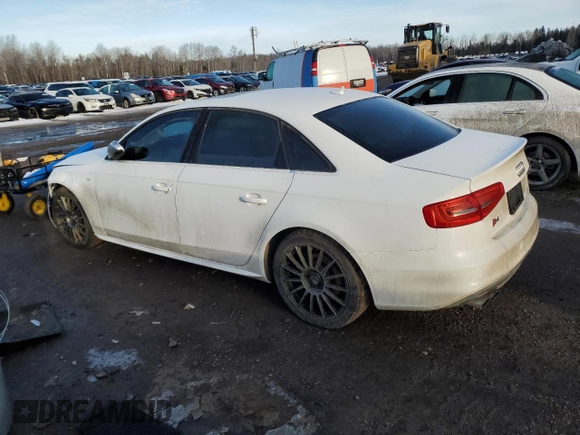 2013 Audi S4 Premium with VIN WAUFGCFL6DA202685, listed as a Copart auction lot 47861695 with 171,300 mi miles and Salvage Title. Bid and sale history available at carsss.com. Image 2.