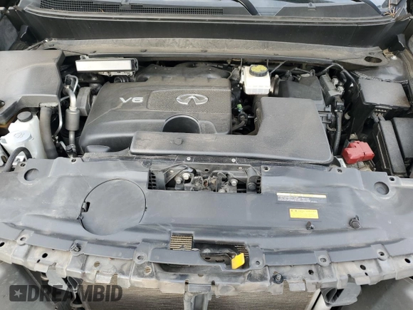2017 Infiniti QX60 with VIN 5N1DL0MMXHC550625, listed as a Copart auction lot 43181305 with 90,729 mi miles and Salvage Title. Bid and sale history available at carsss.com. Image 13.
