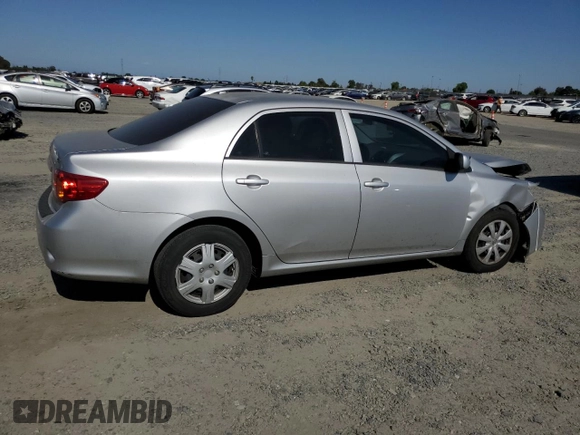 2010 Toyota Corolla with VIN 1NXBU4EE1AZ262415, listed as a Copart auction lot 62133055 with Not provided miles and Clean title. Bid and sale history available at DreamBid. Image 3.