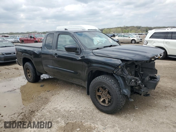 2023 Nissan Frontier S z VIN 1N6ED1CMXPN602378, wystawiony jako Copart lot #52612045 z przebiegiem 29 741 mil mil oraz Szkoda całkowita • Salvage title. Historia ofert i sprzedaży dostępna na DreamBid. Obrazek 4.
