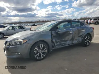2017 Nissan Maxima S with VIN 1N4AA6AP8HC381970, listed as a Copart auction lot 44654555 with 78,491 mi miles and Salvage Title. Bid and sale history available at DreamBid. Image 1.