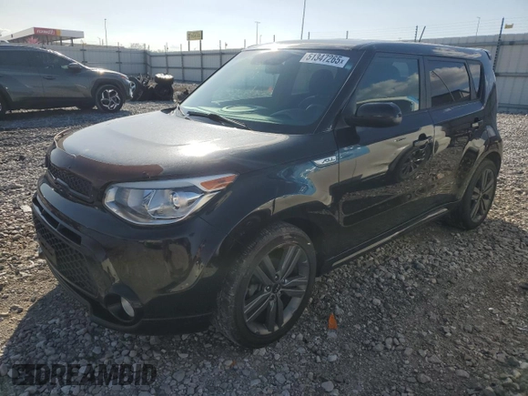 2016 Kia Soul + with VIN KNDJP3A56G7362735, listed as a Copart auction lot 51347265 with 74,705 mi miles and Salvage Title. Bid and sale history available at carsss.com. Image 1.