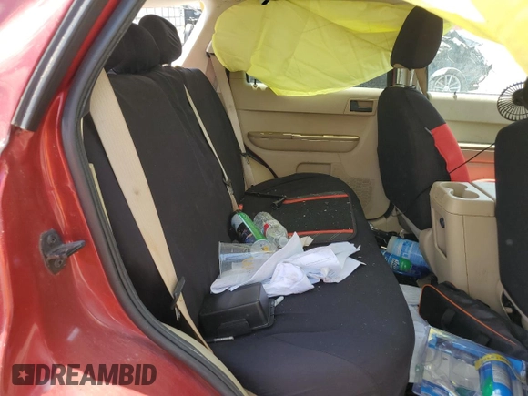2008 Ford Escape XLT with VIN 1FMCU93198KC65621, listed as a Copart auction lot 61740935 with Not provided miles and Salvage title. Bid and sale history available at DreamBid. Image 11.