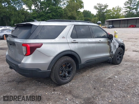 2022 Ford Explorer Timberline with VIN 1FMSK8JH6NGB87809, listed as a IAAI auction lot 39987416 with 26,569 mi miles. Bid and sale history available at carsss.com. Image 4.