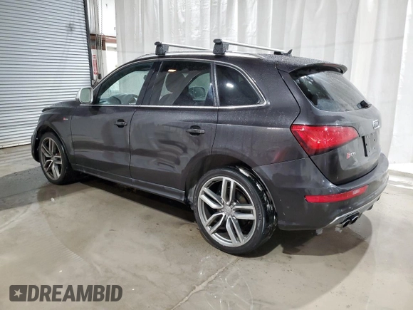 2014 Audi SQ5 Premium Plus with VIN WA1CGAFP1EA097143, listed as a Copart auction lot 88471545 with 156,075 mi miles and Salvage title. Bid and sale history available at DreamBid. Image 2.