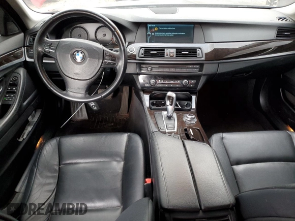 2011 BMW 5 Series 535i with VIN WBAFR7C50BC606025, listed as a Copart auction lot 50393085 with 251,249 mi miles and Salvage Title. Bid and sale history available at carsss.com. Image 8.
