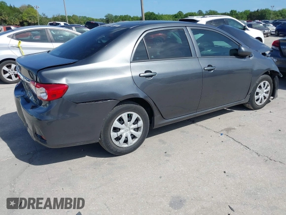 2012 Toyota Corolla L with VIN 2T1BU4EEXCC899405, listed as a IAAI auction lot 41946421 with 24,834 mi miles. Bid and sale history available at carsss.com. Image 4.