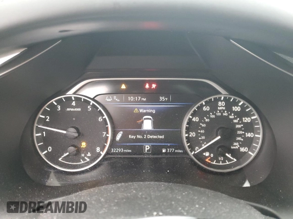 2020 Nissan Murano S with VIN 5N1AZ2AS7LN142872, listed as a Copart auction lot 85554314 with 32,293 mi miles and Salvage Title. Bid and sale history available at DreamBid. Image 9.