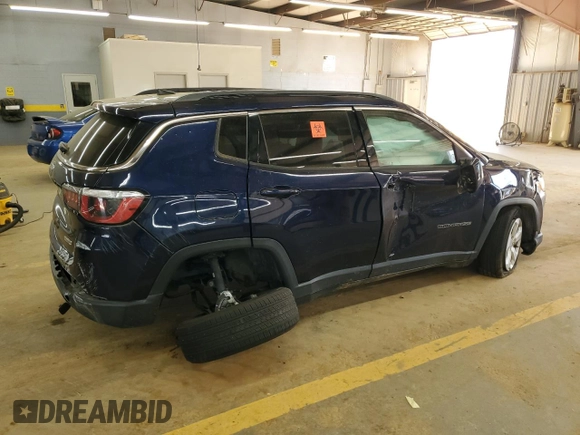 2019 Jeep Compass Latitude with VIN 3C4NJDBB2KT678814, listed as a Copart auction lot 51784175 with Not Provided miles and Salvage Title. Bid and sale history available at DreamBid. Image 3.