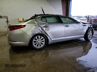 2013 Kia Optima EX с VIN 5XXGN4A70DG239393, выставлен на аукционе Copart как лот 41923615 с пробегом Не указан миль и Списание • Salvage title. История ставок и продаж доступна на DreamBid. Изображение 3.