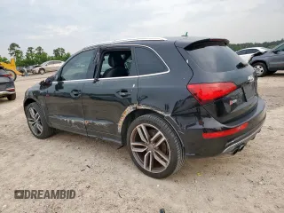 2014 Audi SQ5 Premium Plus z VIN WA1CGAFP8EA088536, wystawiony jako Copart lot #58494075 z przebiegiem 56 857 mil mil oraz Szkoda całkowita • Salvage title. Historia ofert i sprzedaży dostępna na DreamBid. Obrazek 2.