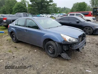 2013 Subaru Legacy Premium with VIN 4S3BMBC6XD3019104, listed as a Copart auction lot 64222845 with Not provided miles and Clean title. Bid and sale history available at DreamBid. Image 4.