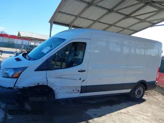 2018 Ford Transit with VIN 1FTYR2CM5JKB40103, listed as a IAAI auction lot 41854390 with 151,848 mi miles. Bid and sale history available at carsss.com. Image 15.